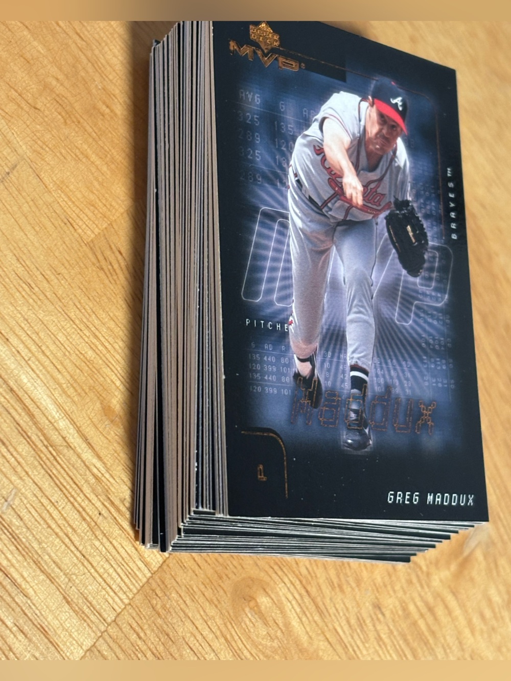 48 Card Upper Deck MVP Baseball Stars Lot | Maddux, Mussina, Larkin, Edmonds & M